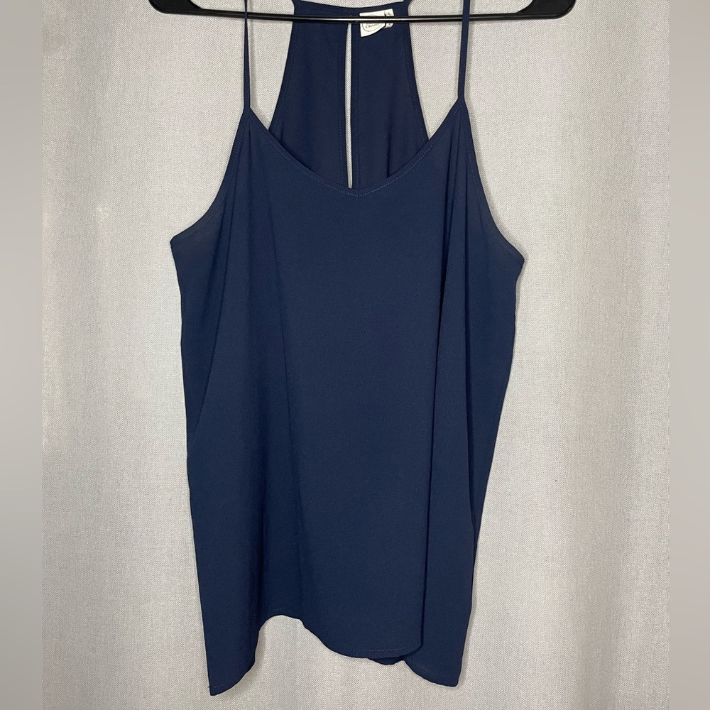Paper Crane Navy Blue Tank
